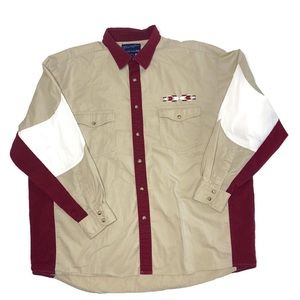 Wrangler Pearl Snap Western Shirt Button down